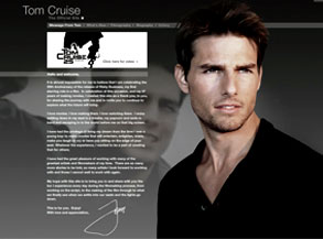 Tom Cruise Website Tom Cruise Website